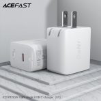 Củ sạc ACEFAST GaN PD3.0 30W 1 cổng USB-C (US) - A23