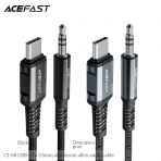 Cáp chuyển âm thanh ACEFAST USB-C to 3.5mm (1.2m) - C1-08