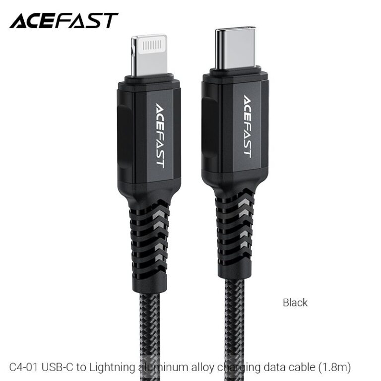 Cáp ACEFAST Type C to Lightning (1.8m) - C4-01