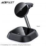 E16 Desktop 3-in-1 Wireless Charging Holder