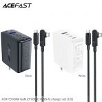 Bộ sạc ACEFAST PD100W GaN (3*USB-C+USB-A) (US) - A39