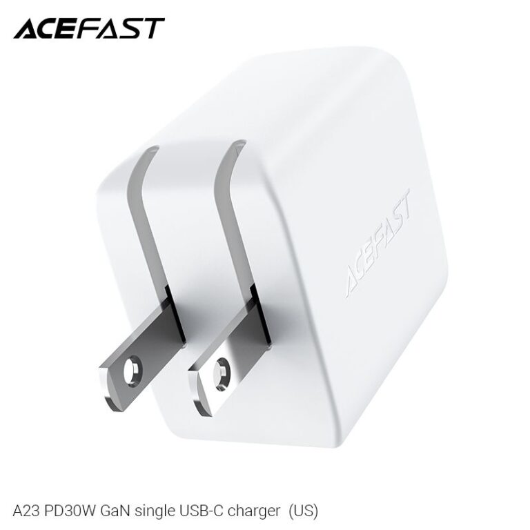 Củ sạc ACEFAST GaN PD3.0 30W 1 cổng USB-C (US) - A23