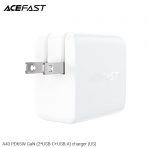 Củ sạc ACEFAST PD65W GaN (2*USB-C+USB-A) (US) - A43