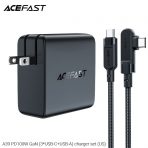 Bộ sạc ACEFAST PD100W GaN (3*USB-C+USB-A) (US) - A39