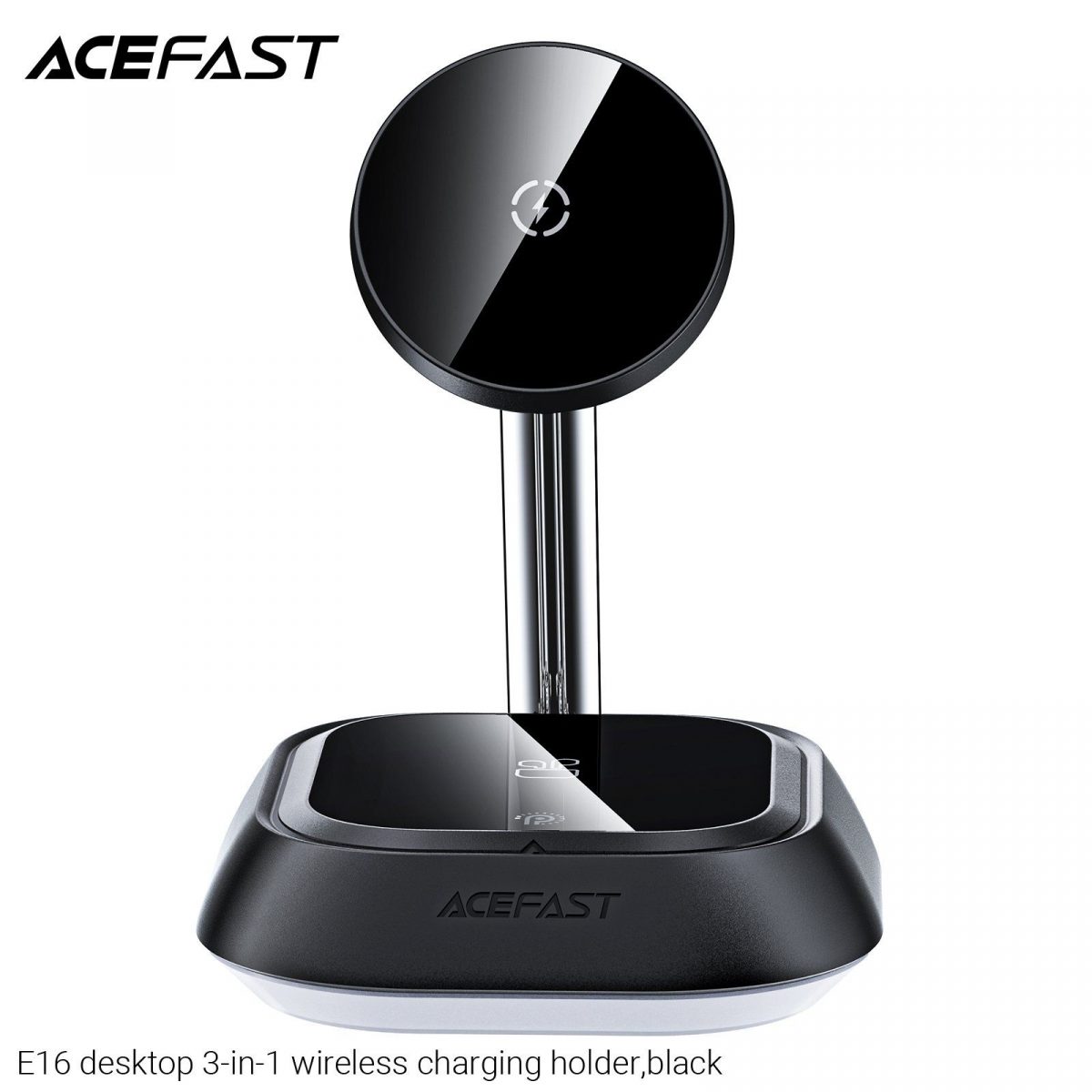 E16 Desktop 3-in-1 Wireless Charging Holder