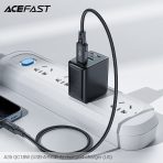 Củ sạc ACEFAST 2 cổng QC18W (USB-A+USB-A) (US) - A35