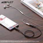 Cáp chuyển âm thanh ACEFAST USB-C to 3.5mm (0.18m) - C1-07