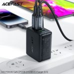 Củ sạc ACEFAST PD65W GaN (2*USB-C+USB-A) (US) - A43