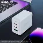 Củ sạc ACEFAST PD65W GaN (2*USB-C+USB-A) (US) - A43