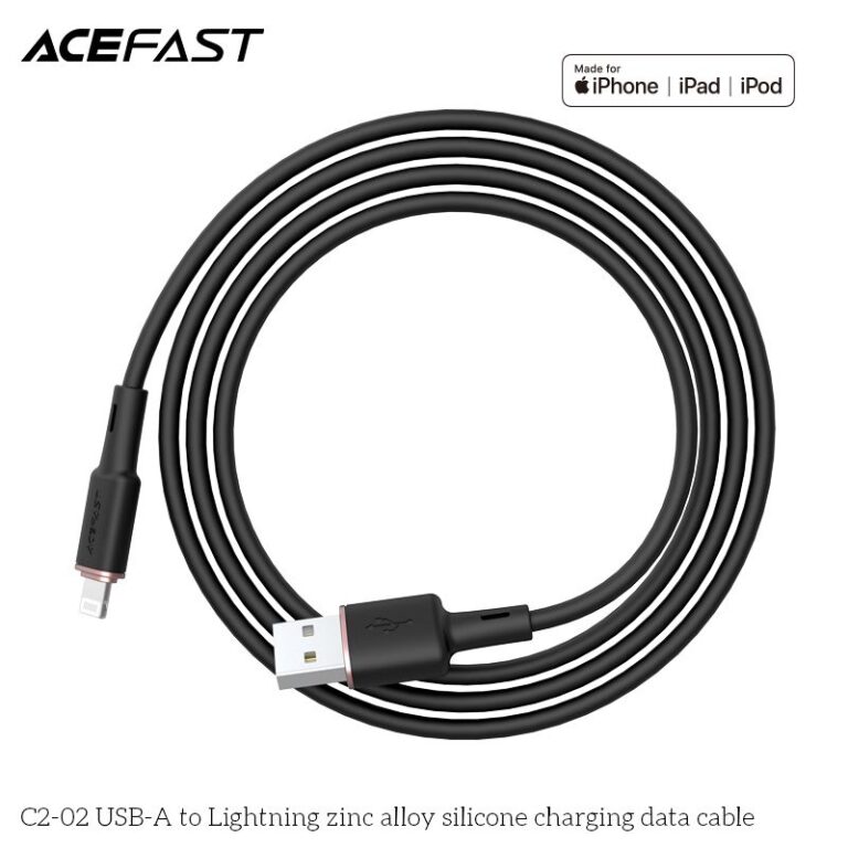 Cáp ACEFAST USB-A to Lightning MFI (1.2m) - C2-02